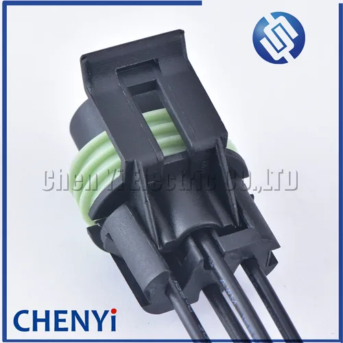 Imagen 2 del producto Conector eléctrico hembra sellado Metri-Pack 150 de 4 pines 12065298   Enchufe del sensor de oxígeno con cables 18AWG de 15 cm