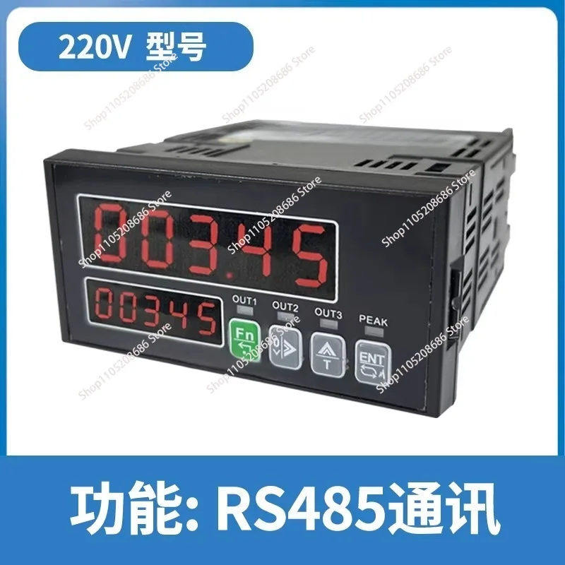Weighing tension control instrument Five-position display  force measuring relay RS485 communication analog