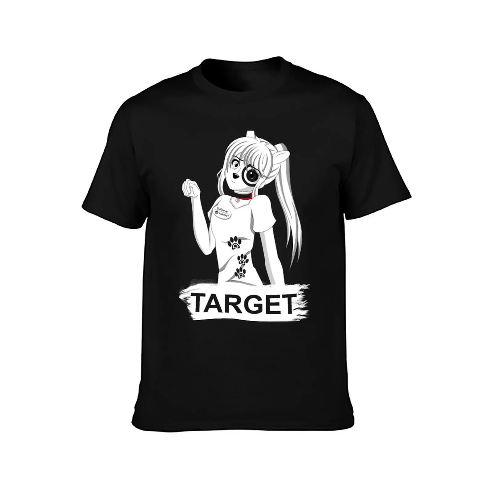 TRGT_Bullseye T-Shirt Summer Casual Cotton Tee Oversized Streetwear Tops Vintage Graphic Print Loose Fit Short Sleeve