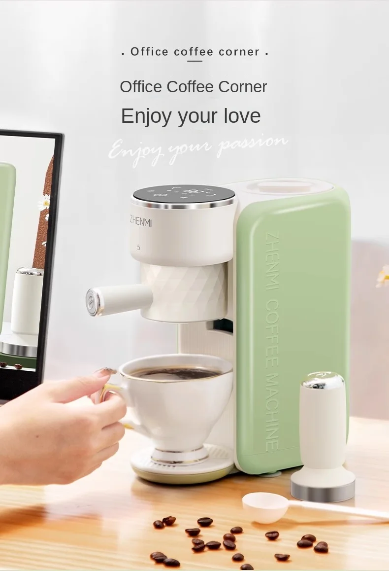 Italian small portable coffee machine capsule semi-automatic home espresso tea drinking machine Americano coffee