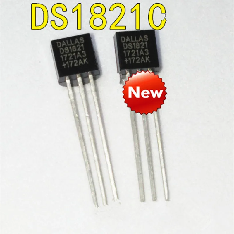 New  DS1821C TO92   Temperature Sensor