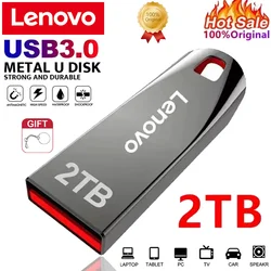 Original Lenovo USB Flash Drive 2TB USB 3.0 Waterproof High Speed USB Stick Portable SSD 512GB Metal Pendrive U Disk USB Memory