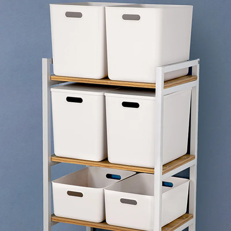 Organizer Basket Toys Sundries Cosmetics Clothing Lidless Storage Box Dustproof Plastic Storage Box Desktop