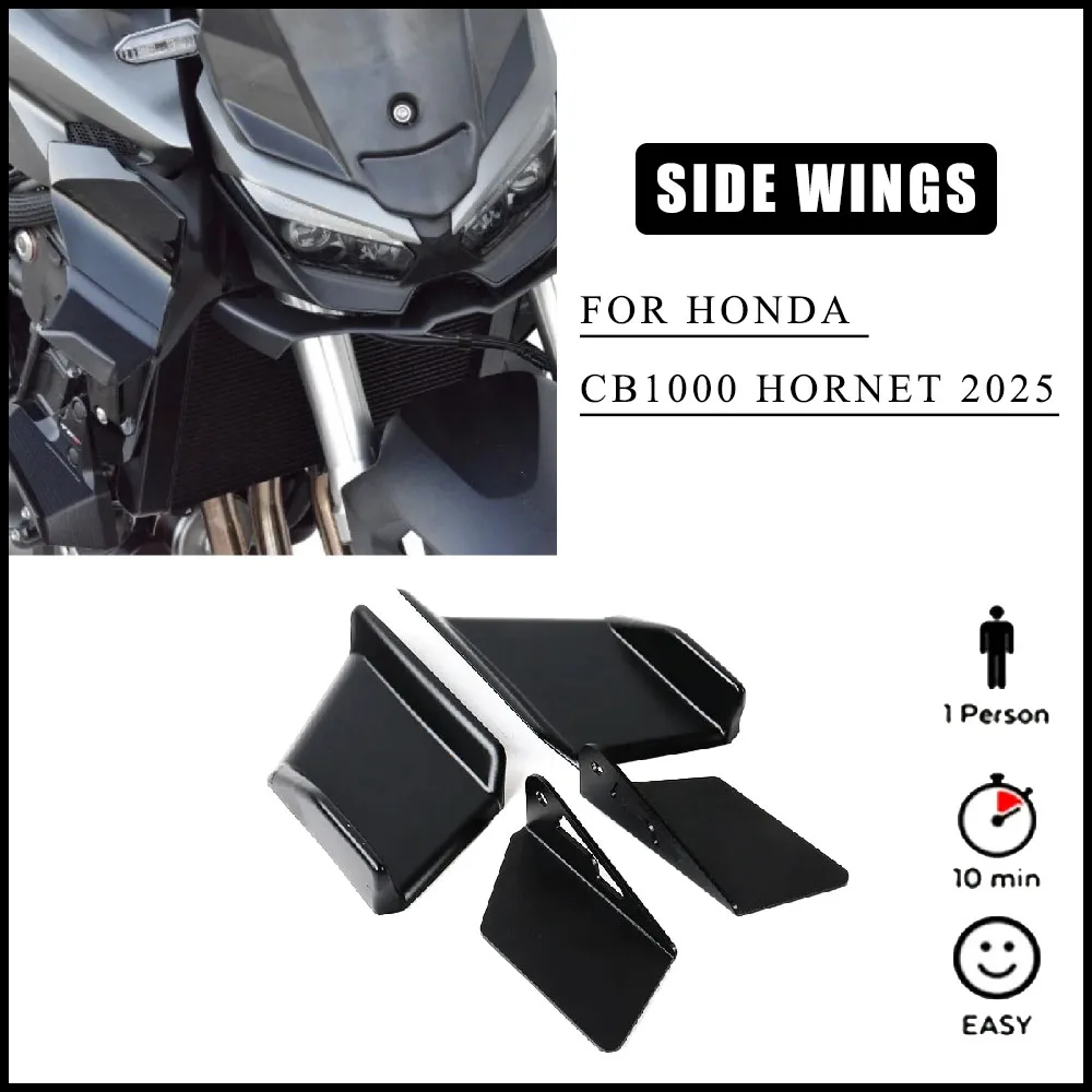 

2025 New Accessories Wings Protection Tank Guard Fit For Honda CB1000 Hornet 2025 SP Motorcycle Fuel Tank Side Wings Spoiler