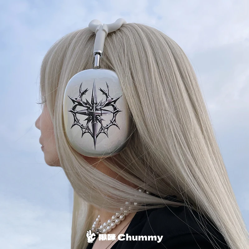 

Thorny Starry AirPods Max Case Cover Decorative Headphone Protective Case Soft Shell AirPodsMax 1 2 for Headphone Accessories