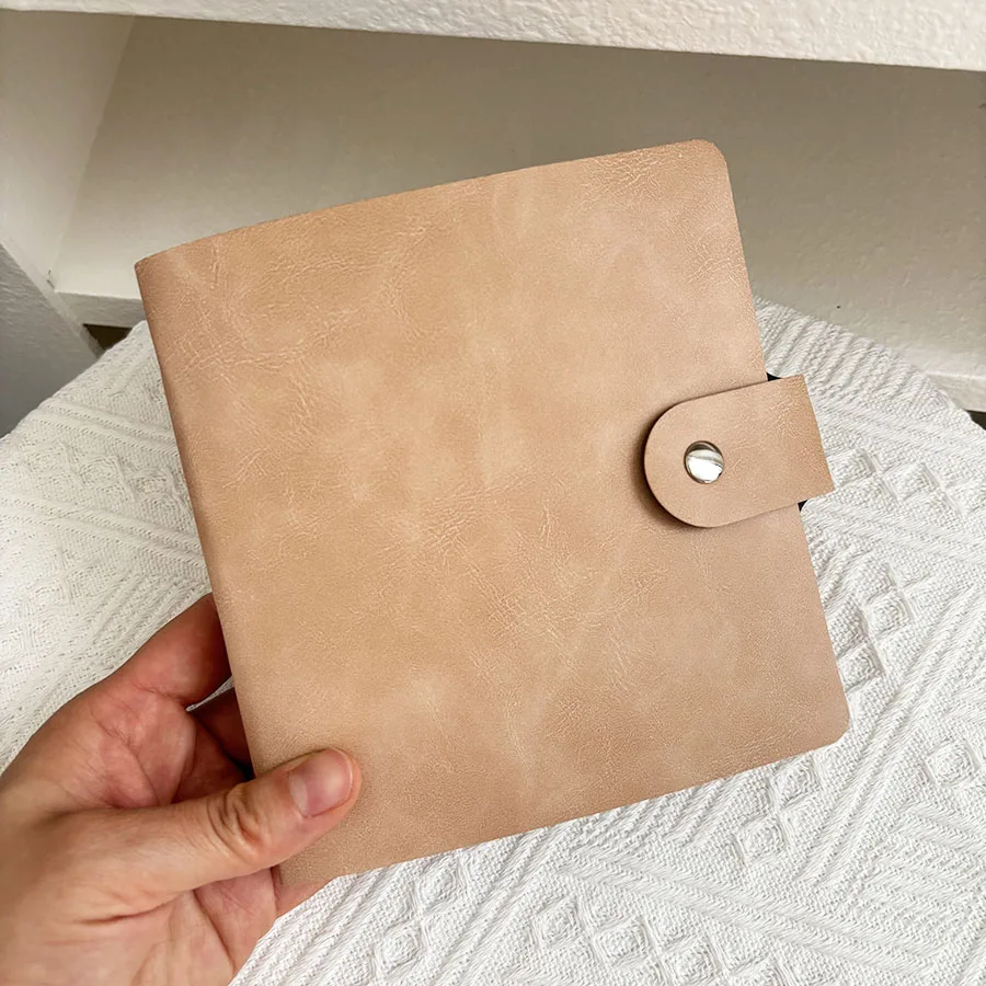 1 Set Loseblatt-Sammelbuch, PU-Samenbeutel mit 50 Taschen, quadratisch, 2 Löcher, Binder, Pflanzensamen, Aufbewahrung, Umschläge, Organizer, Halter – Detail 10