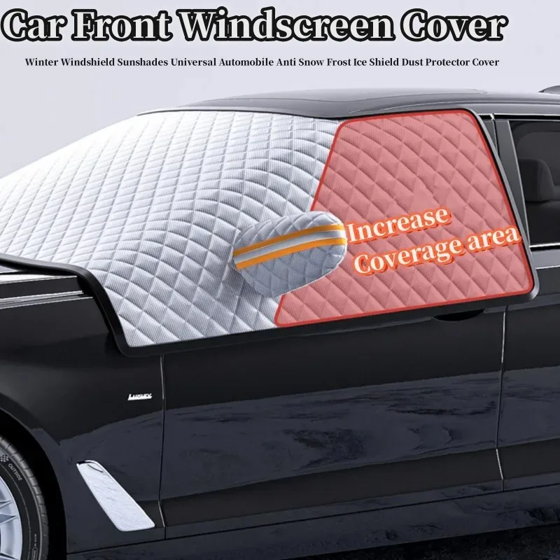 Upgrade Car Front Windscreen Cover Automobile Sunshade Snow Cover Car Windshield Ice Frost Sun Shade Protector Waterproof