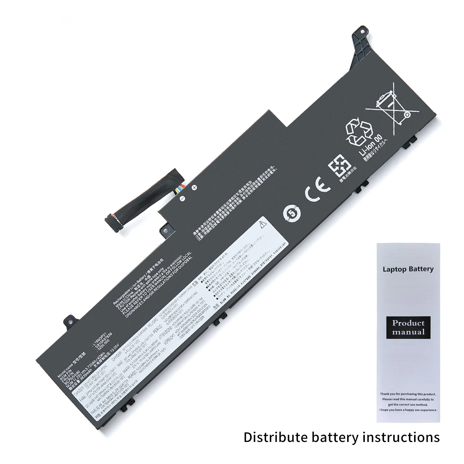 L18M3P51 노트북 배터리 레노버 씽크패드 E490S S3-490 TP00108A L18L3P51 L18S3P51 L18C3P51 SB10K97640 02DL002 L18M3P52