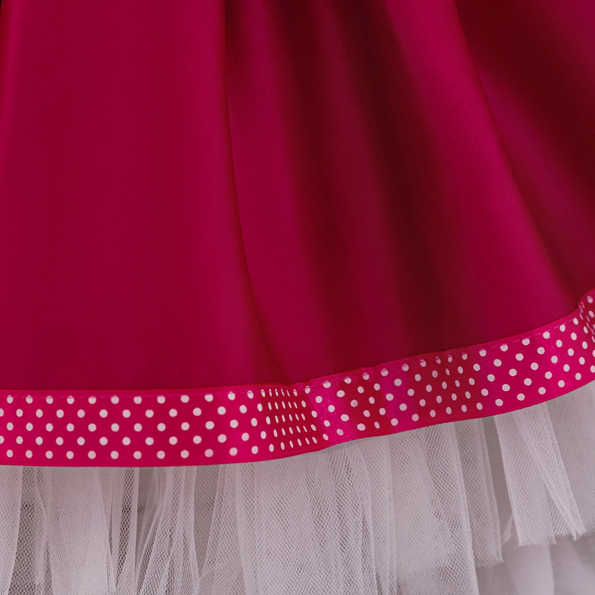 Ma Sha Bear Mädchen Partykleid 2-teilig Kleinkind Lolita 1. Geburtstag Hochzeit Prinzessin Ballkleid Karneval Halloween Kinderkleidung – Detail 19