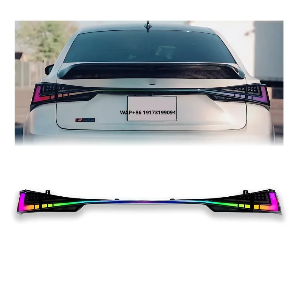 

IS250 IS300 IS350 ISF 2013-2020 RGB Car LED Auto DRL Brake Turn Signal Lamp Plug and Play Automotive Accessories