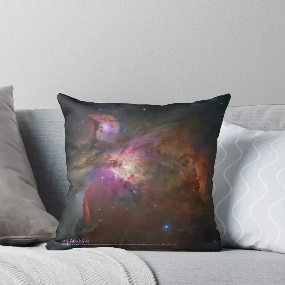 

M42 The Orion Nebula Astronomy Throw Pillow Pillow Decor Decorative Pillow Covers For Sofa