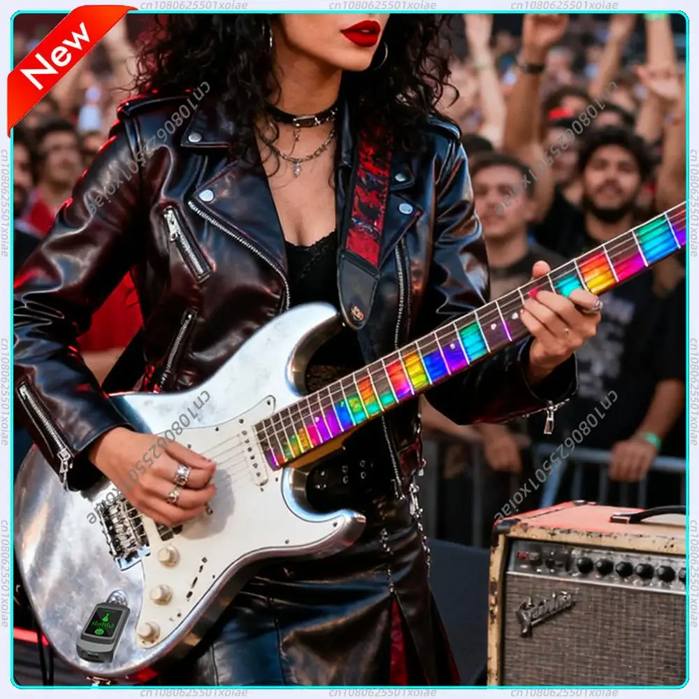 For Electric Guitar System One To One/One To Two Audio Signal Transmission Adapter 2.4G Wireless Guitar Transmitter Receiver Set