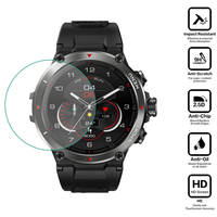 Hard Tempered Glass Smartwatch Protective Film For Zeblaze Stratos 2 GPS Sport Smart Watch Screen Protector Cover Accessories