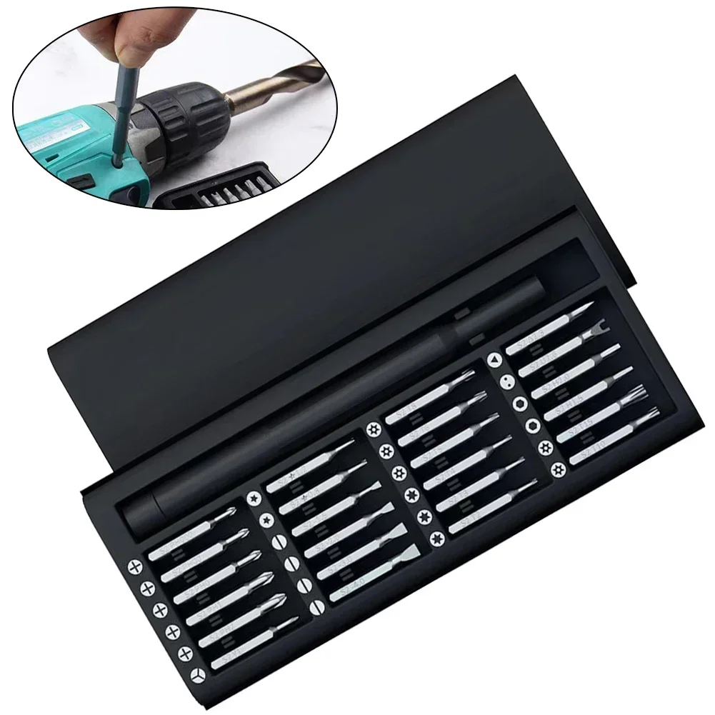 Magnetic Screwdriver Set 25 In 1 Kit Bits Precision Electronics Computer PC Phone Disassembly Multifunctional Maintenance Tool