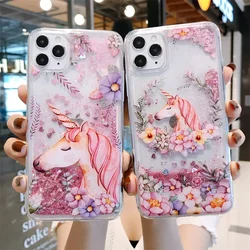 Nail Polish Perfume Bottle For Huawei Honor 20 30Lite 30i 30S 50SE 60SE 70 80SE 90 100 200 Pro Case Shiny Liquid Quicksand Cover