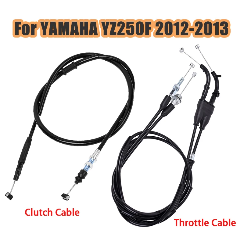 

Motorcycle Throttle Cable Clutch Wire for YAMAHA YZ250F YZ250 YZ 250 F 2012 2013 BL BW DL DW 1SL-26335-00-00 17D-26302-90-00