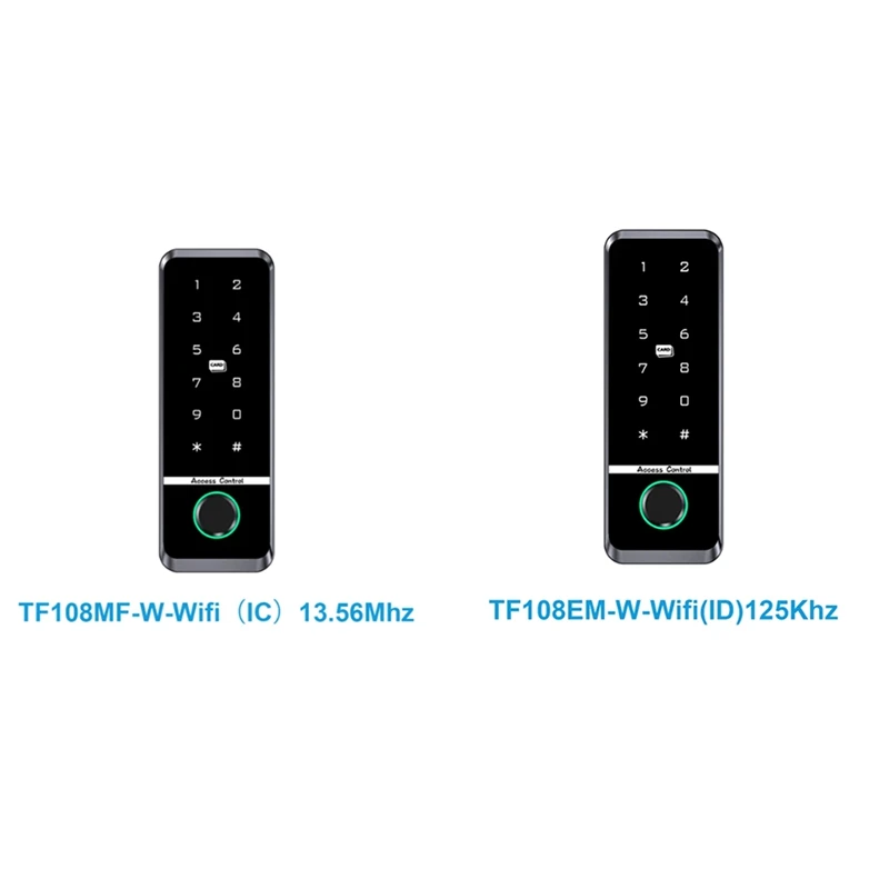 

WIFI TUYA App Biometric Fingerprint Access Controller Keypad IP66 Parts Waterproof Standalone Door Access Control System(A)