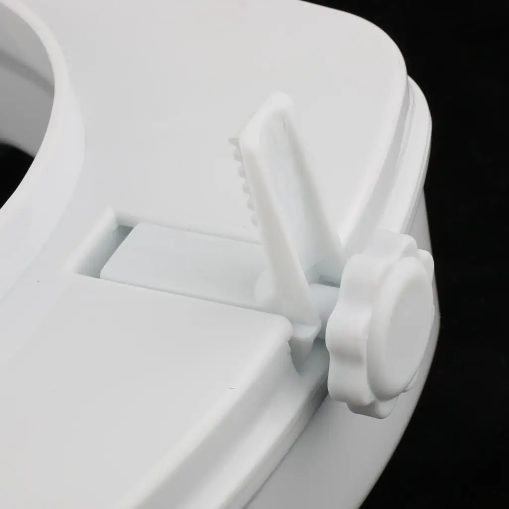 Raised Toilet Seat Elevated Lifter Extender Tool for Elderly