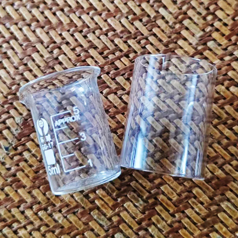 كوب قياس زجاجي للعتاد دبلومات كايفون كيلين ميني v2 v3 5 كوب بمقياس واضح كوب مختبر كوب قياس المطبخ والخبز