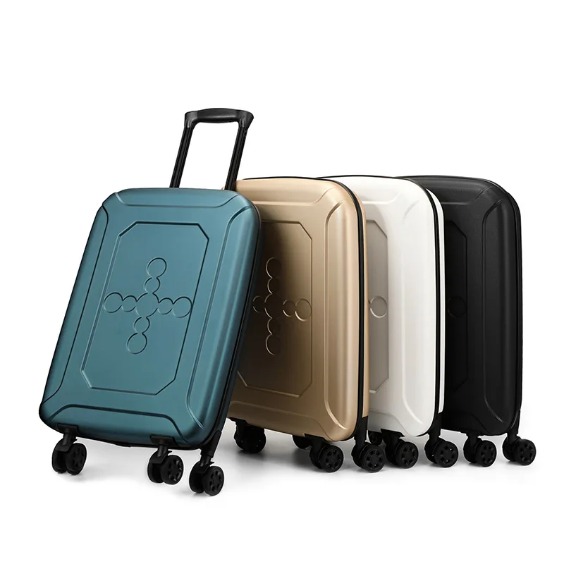 

New folding trolley portable luggage suitcase boarding boxvalise a roulettes de voyage