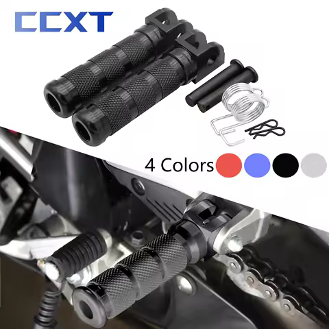 Motorcycle CNC Pedal Foot Pegs FootRest Footpegs For Honda CBR600RR CBR1000RR CBR 250R 300R 400R 500R For Yamaha Kawasaki Suzuki