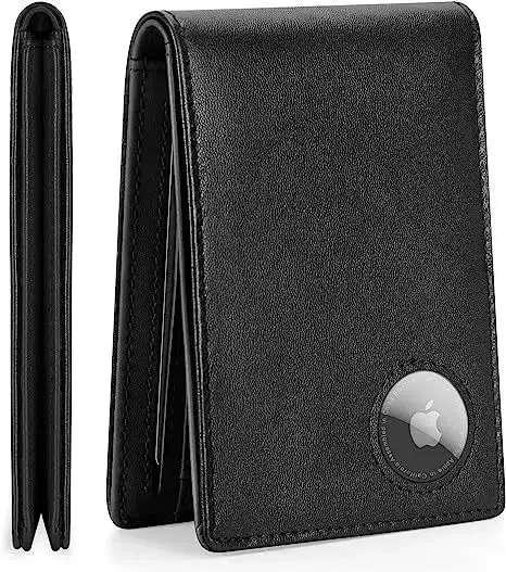 Rfid Airtag Geldbörsen Kohlefaser Kreditkarteninhaber Bifold Geldbeutel Ausweis Bank Karteninhaber Slim Air Tag Geldbörse für Männer Carteiras – Detail 13