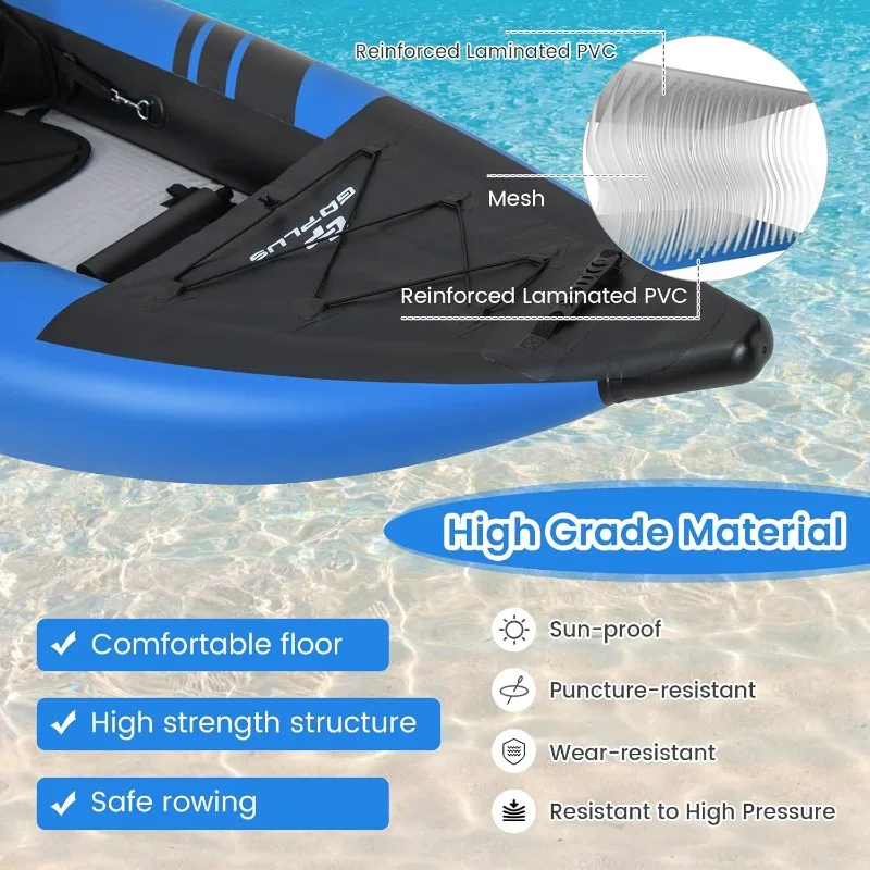Goplus Inflatable Kayak 3