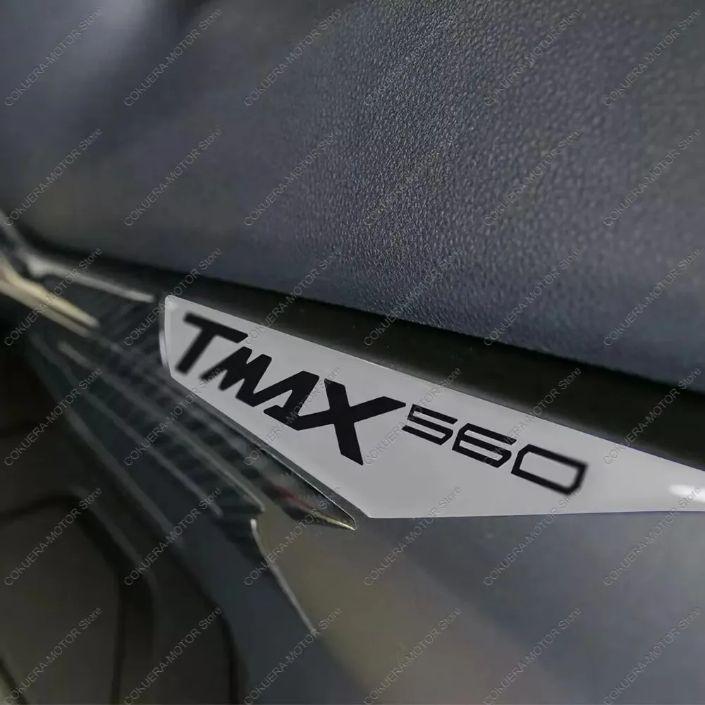 Pedal Side Sticker For Yamaha TMAX 560 2020 2021 Motorcycle Accessories 3D Epoxy Resin Protection Sticker