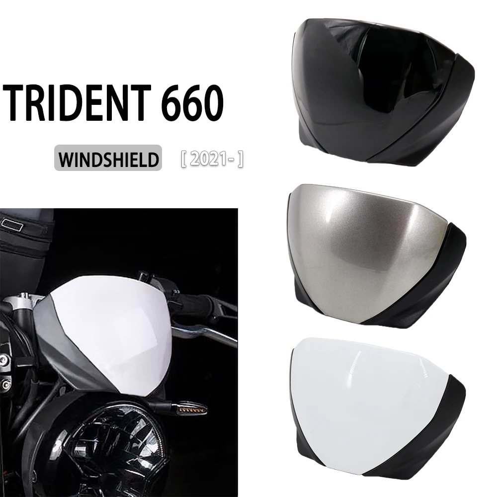 

Motorcycle Accessories For Trident660 Trident 660 Front Screen Windshield Fairing For TRIDENT 660 2021 2022