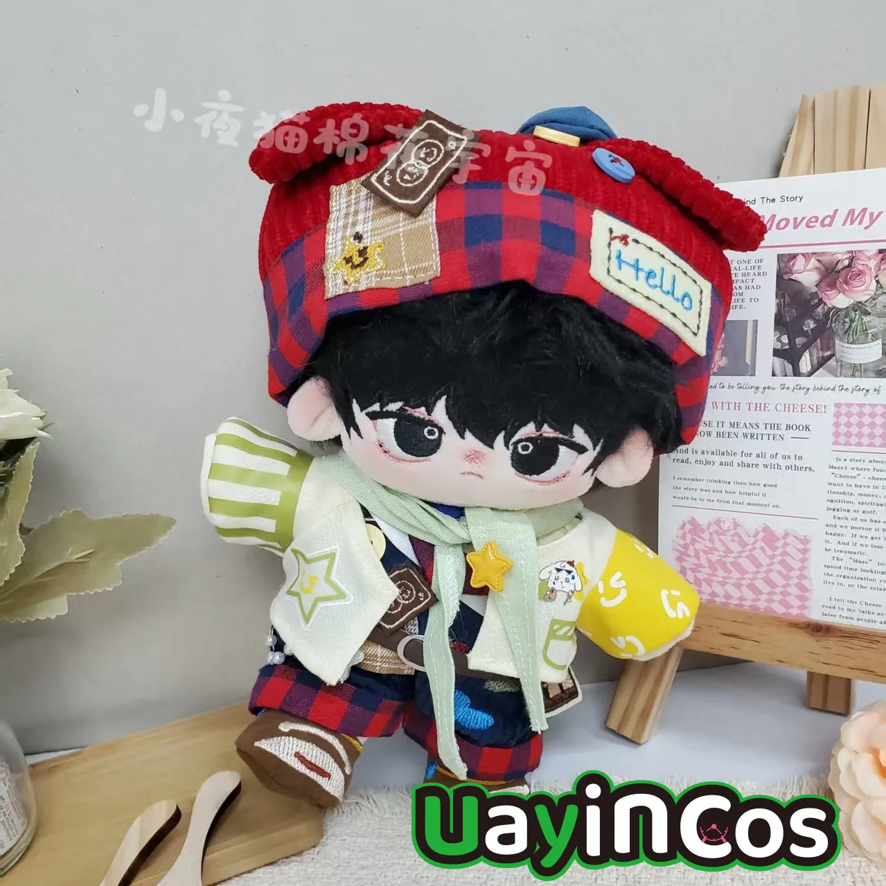 In Stock 20cm Doll Clothes Shirt Coat Jumpsuit Hat Triangle Towel Shoes Costume Suit Doll Anime Game Toy Gifts Cosplay