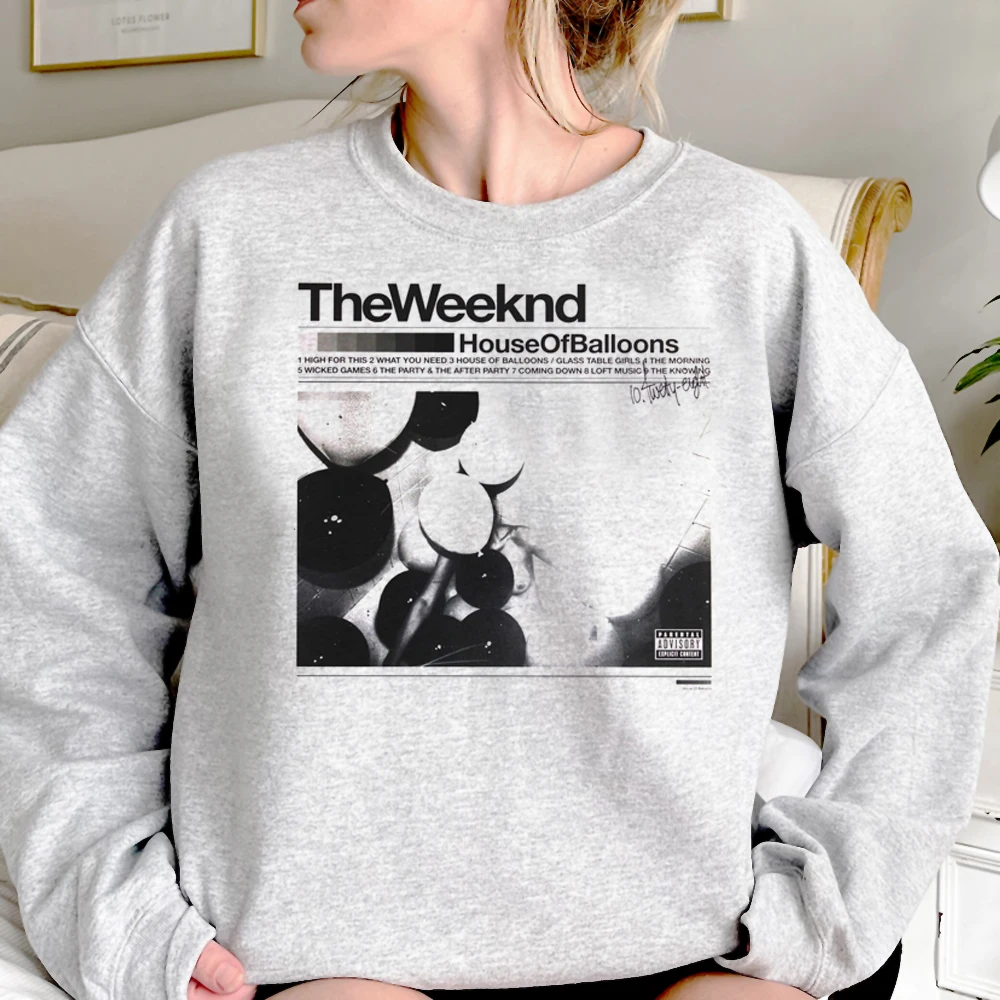 the Weeknd hoodies women anime harajuku aesthetic y2k aesthetic tracksuit female streetwear Hooded Shirt