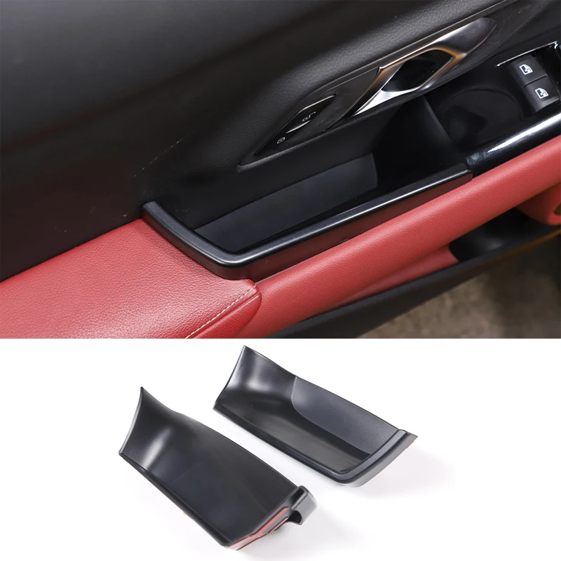 For Toyota GR Supra A90 MK5 2019-2023 ABS Car Door Armrest Storage Box Groove Holder Car Accessories