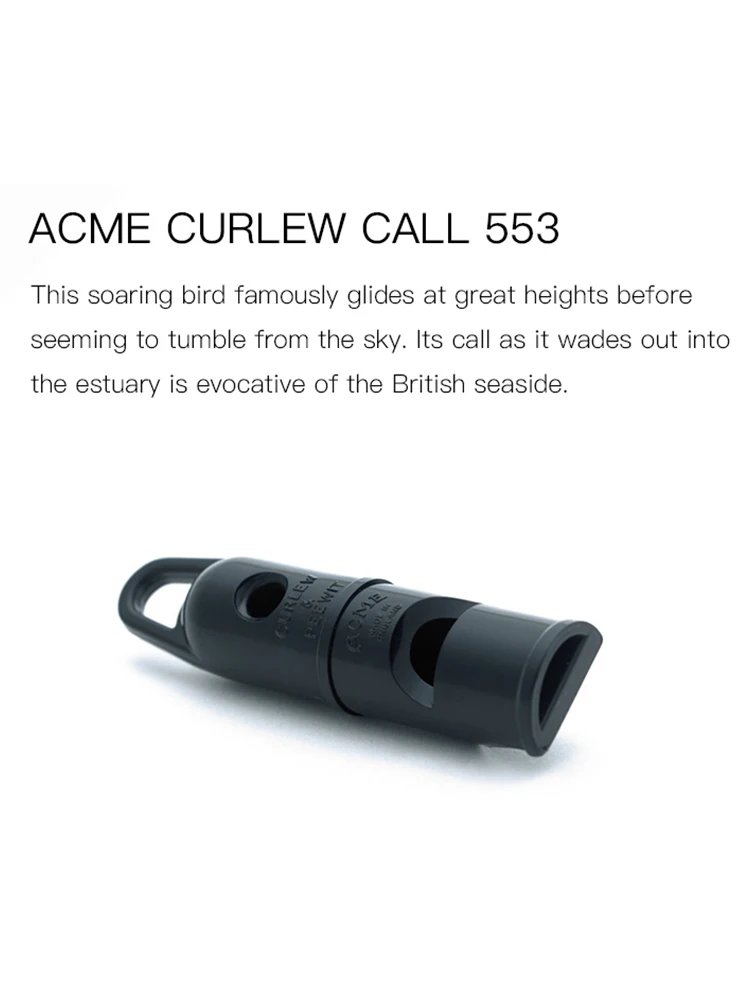 ACME Curlew Call 553 Dedicated Ultrasound Training Bird Whistlehigh Frequen Kingfisher Seabird Hunting Special Exquisite Whistle