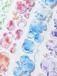 1 Loop Beautiful Bubbles Shiny Washi PET Tape