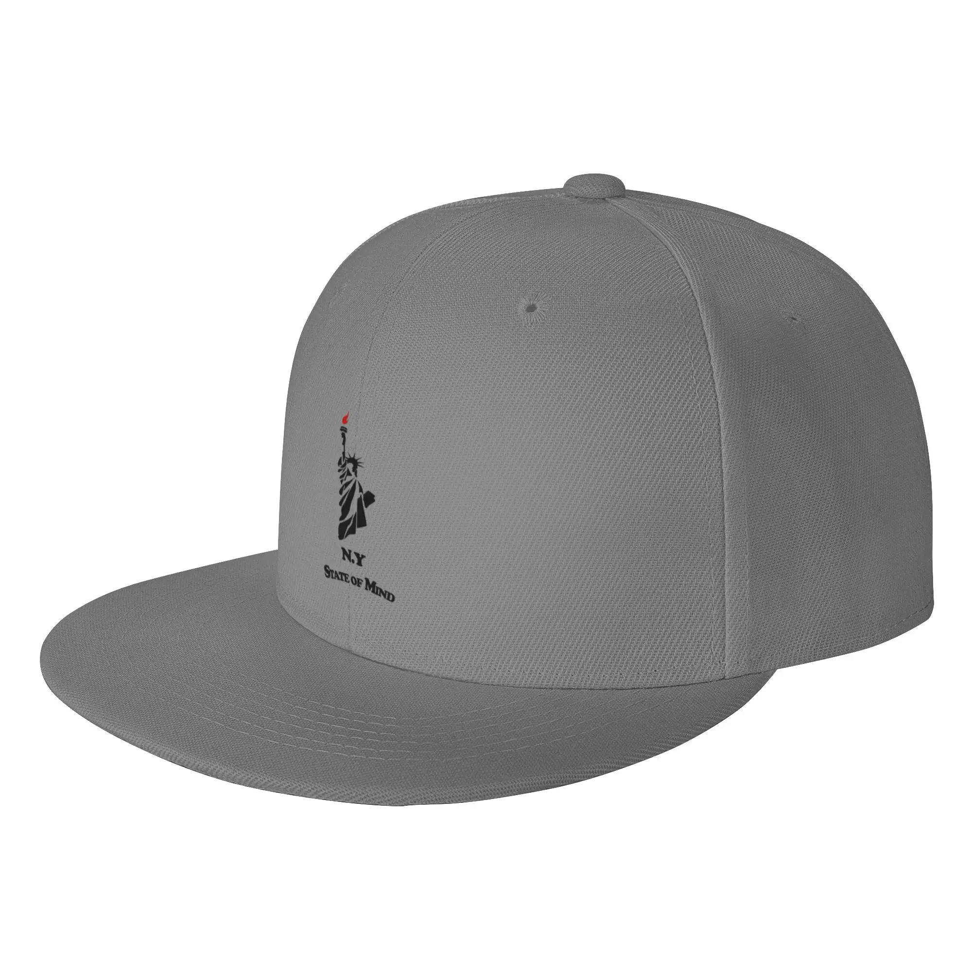 Fashion N Y State of Mind - New York - Statue of Liberty Flat Brim Sun Hat  Artistic Style Sun Visor Cap