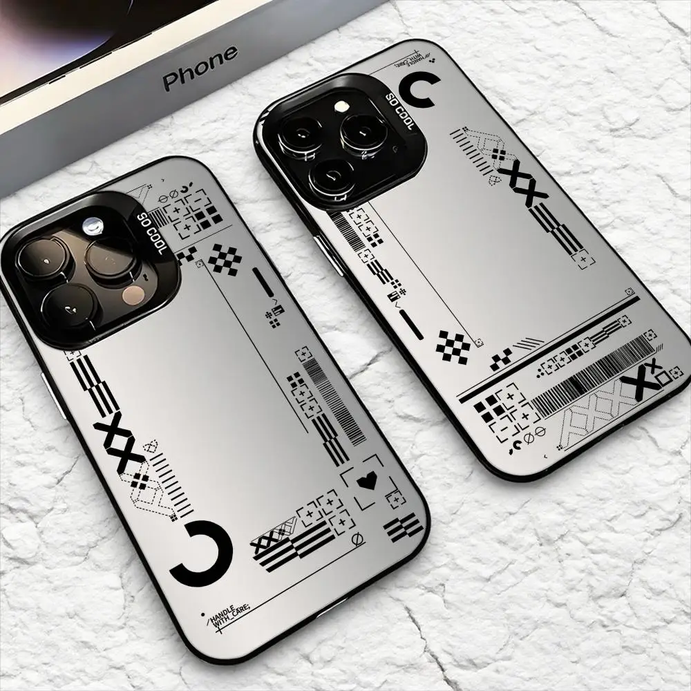 لعبة Csgo Cs2 جراب هاتف آيفون 17 16 15 14 13 12 11 برو ماكس الهواء ماتي ليزر أورورا للصدمات فوندا