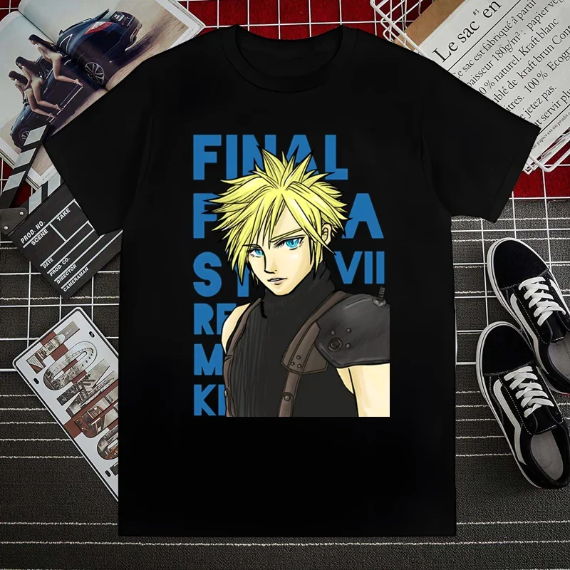 FINAL FANTASY XIVT T Shirt Men Shirts Quality Summer Top Tshirts Short Sleeves Tees T-Shirt