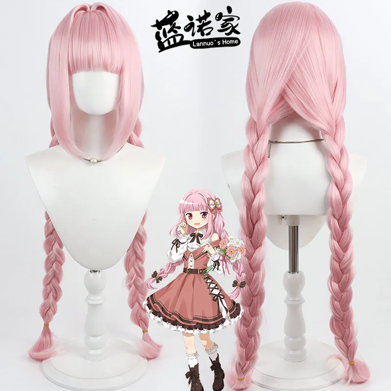 Anime Tamaki Iroha Cosplay Wig Halloween Carnival Party Props Synthetic Hair Heat Resistant Fiber + Wig Cap