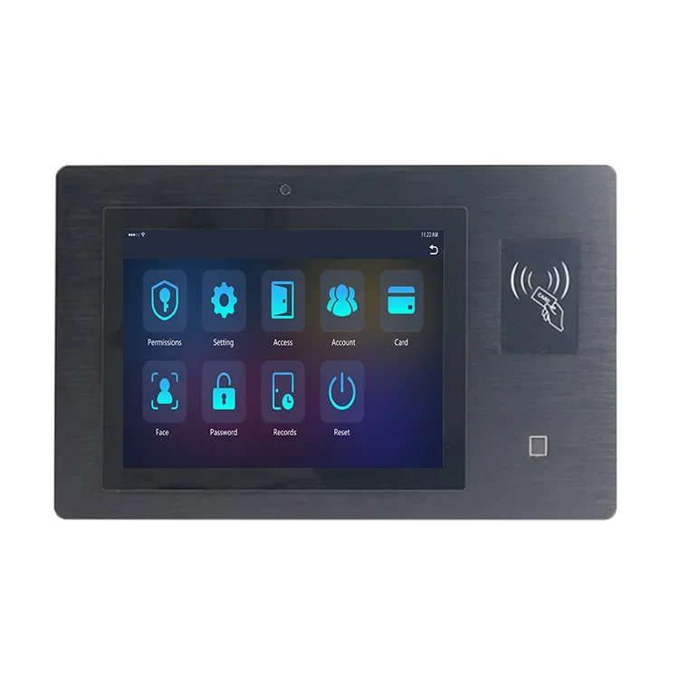 

12.1 Inch Touch Screen Android Tablet Attendance Touch Panel Pc With Nfc Card Reader Fingerprint Scanner