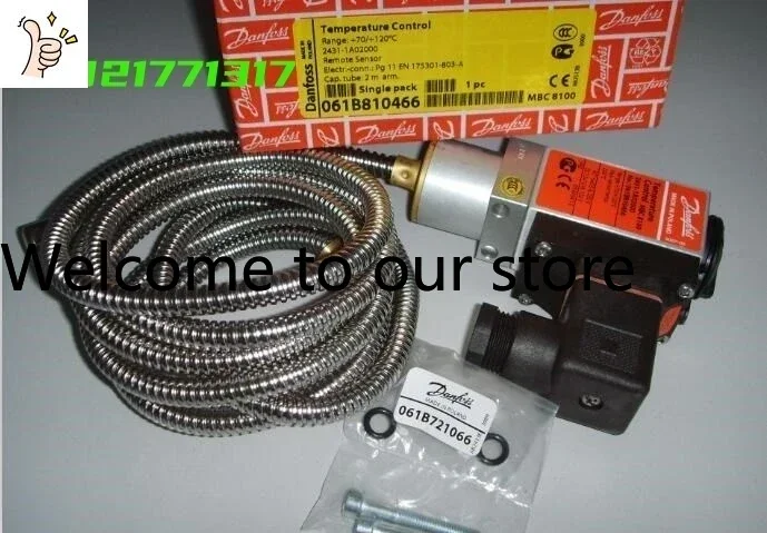 2026.4 Danfoss MBC8100 Compact Temperature Switch Industrial And Marine Temperature Sensor With Armored Capillary