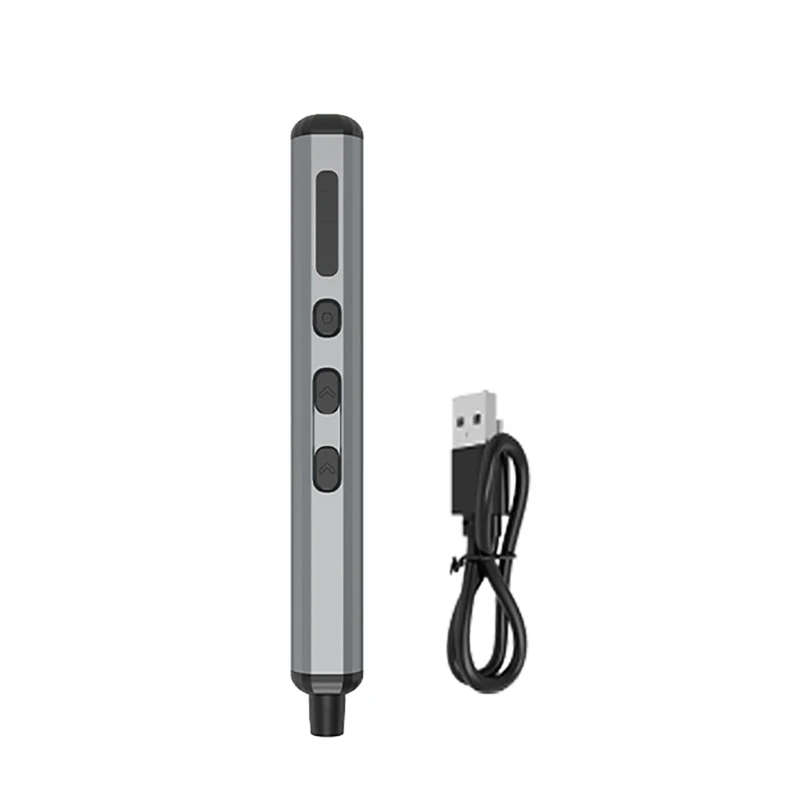 ipiip 68 in 1 cacciavite elettrico regolabile 3,7 V USB C ricaricabile rimovibile sostituibile utensile elettrico con luce LED