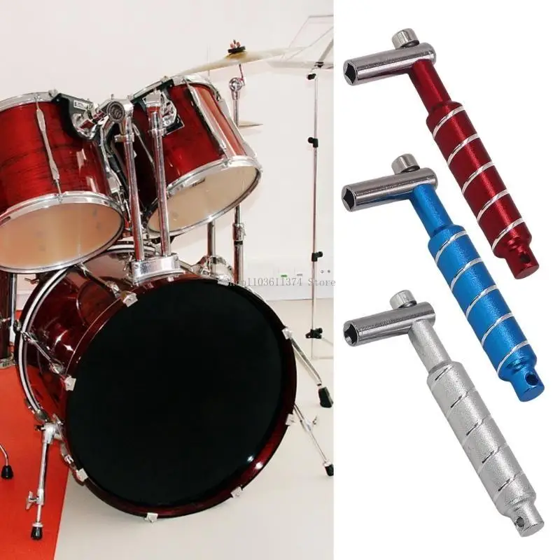 Drum Drum Skin Tuning Drum Tuner Square Wrench Drum Tuning Percussions Hardware Tuner for Marchings Drum