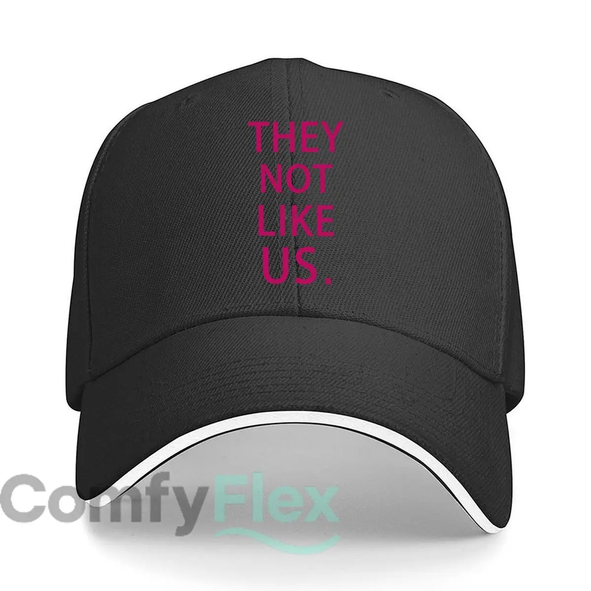 قبعة هيب هوب من The Not Like Us Edgy Art، قبعة بيسبول عصرية للرياضات الخارجية #1