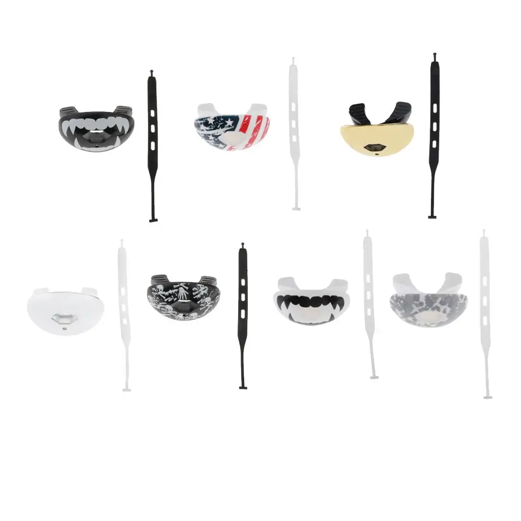 Premium Sports Mundschutz Fußball Rugby Mundspitzenschutz