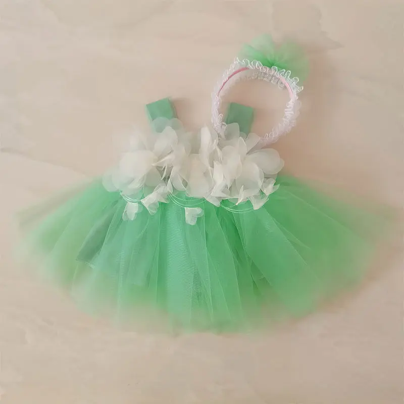 Baby Tutu Skirt Headband Outfit Newborn Photography Props Infant Costume Princess Headband Baby Photography Props