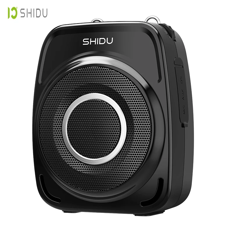 SHIDU S93 Wireless Portable Bluetooth Speaker Teacher Special High-Power Outdoor Tour Guide Shouting Explanation Loudspeaker