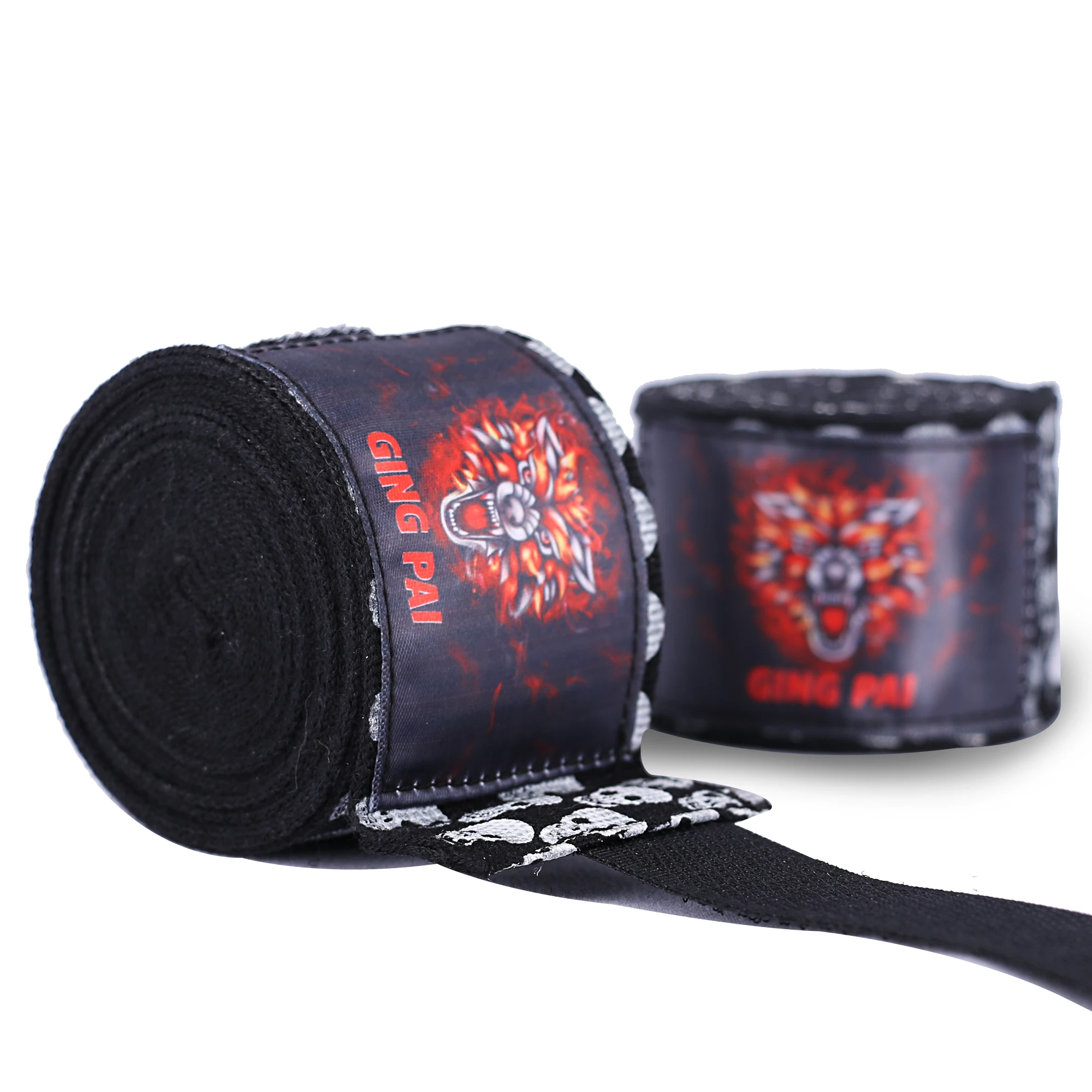 GINGPAI New Colorful 5m/3m 2PCS Boxing Bandage Punching Handguard With Muay Thai MMA Boxing Training Gloves Wrist Guard