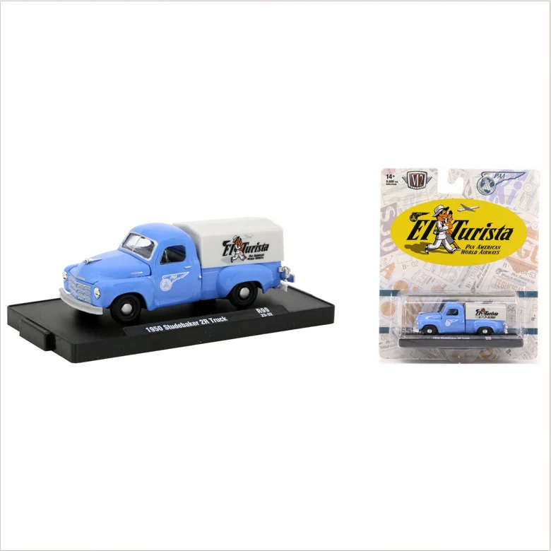 M2 machines 1:64 1950 Studebaker 2R Truck Collection of die-cast alloy car model ornaments