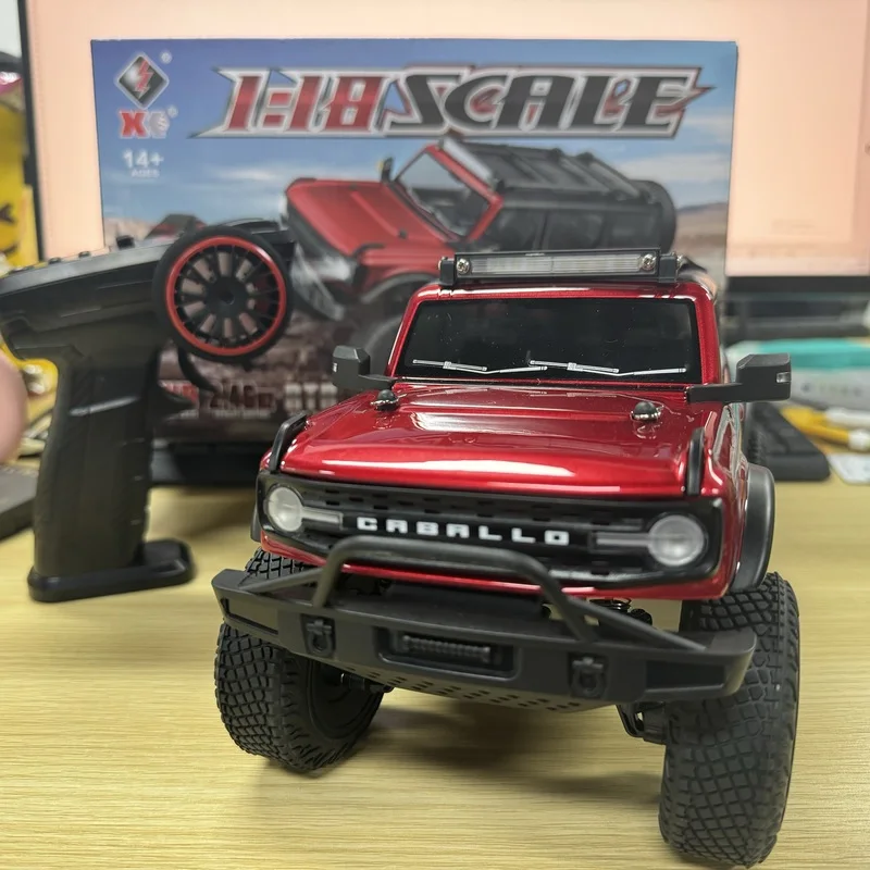 

WLtoys 184023 1:18 Bronco RC Car Off Road 4x4 Mechanical Gear Shifting Switch Between Low And High Speed Climbing Car Toy