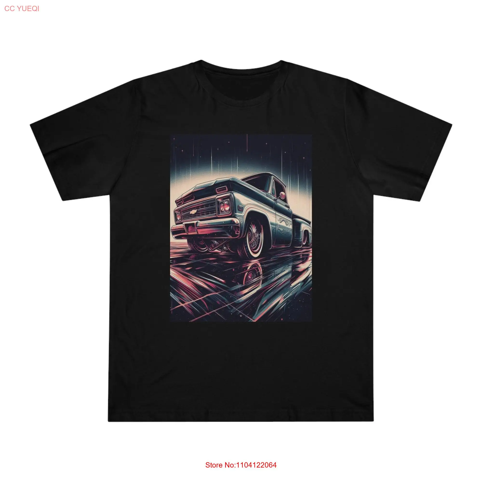 Spare Hand Syndicate Slammed Lowrider Trucking Deluxe T shirt long or short sleeves